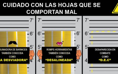 ¿Quiénes son estas hojas que se comportan mal y cómo atraparlas?