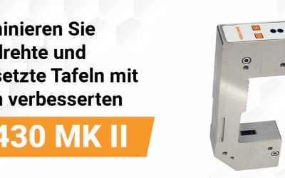 Eliminieren Sie verdrehte und versetzte Tafeln mit dem verbesserten IS430 MK II