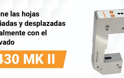 Elimine las hojas desviadas y desplazadas lateralmente con el renovado IS430 MK II