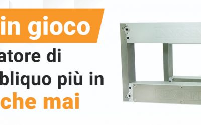 Entra in gioco un rilevatore di foglio obliquo più in forma che mai