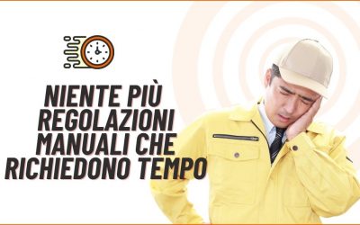 Niente più regolazioni manuali che richiedono tempo