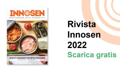 Newsletter della rivista 2022 di Innosen