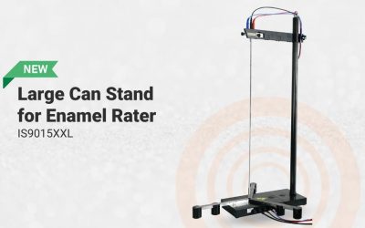 Press Release: IS9015XXL Large Can Stand for Enamel Rater