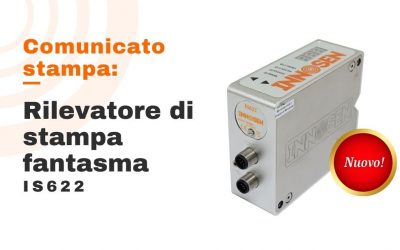 Comunicato stampa: Rilevatore di stampa fantasma IS622