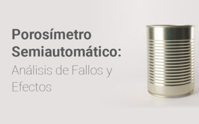 Prueba de porosidad del barniz: análisis modal de fallos y efectos (AMFE)