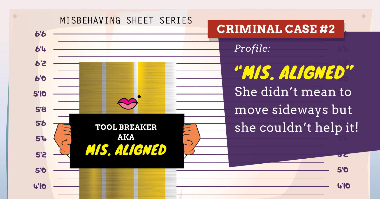 Misbehaving Sheets case #2, "Mis.aligned", the tool breaker: a misaligned sheet that drifts sideways off the side guides into the coater